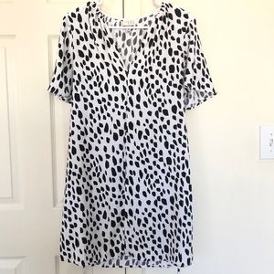 A New Day- Spotted Print Dress